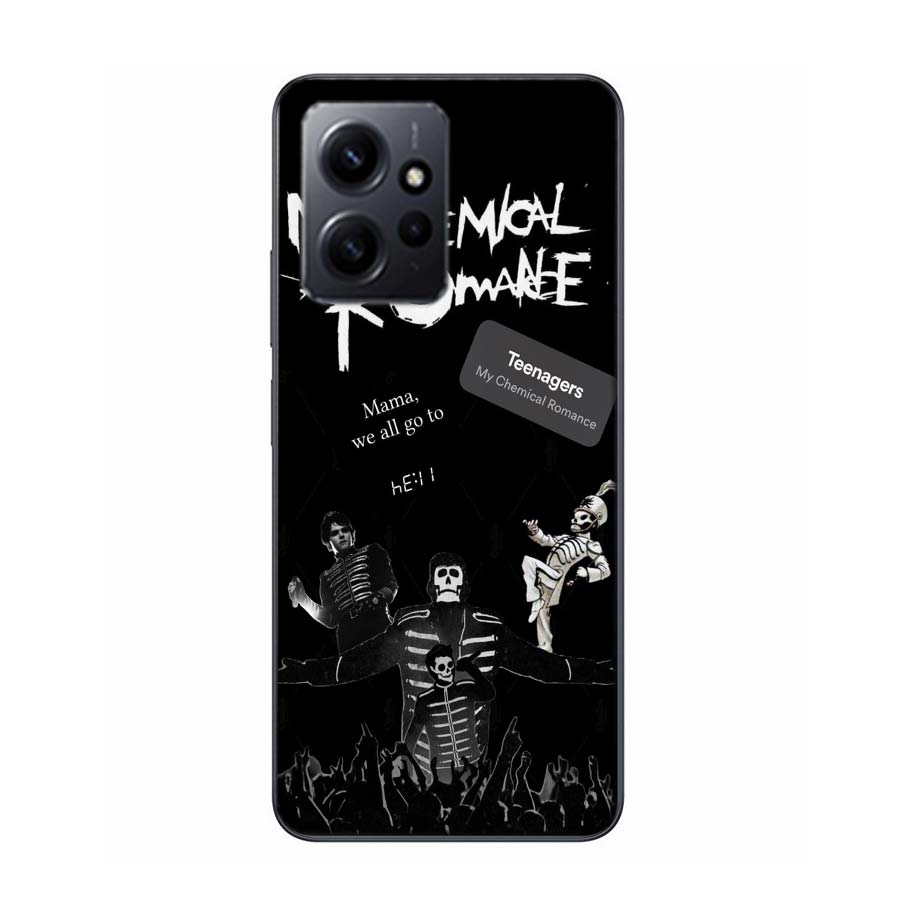 My Chemical Romance MCR Phone Case For Redmi Note 14S 12S 12 11 13 14 Pro Plus 11T 11S 10 10S 9 9S Pro TPU Clear Cover