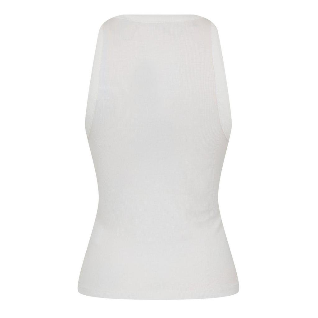 Jack Wills Womens/Ladies Ribbed Henley Slim Vest Top