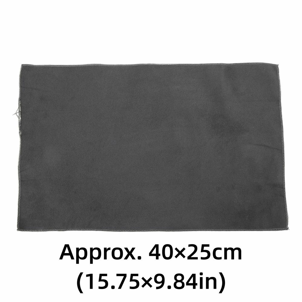 Dark Grey Pool Club Cleaning Towel Remove Dirt Billiards Wiping Towel  Billiards Poles