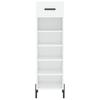 Shoe Cabinet White 30x35x105 cm Particleboard