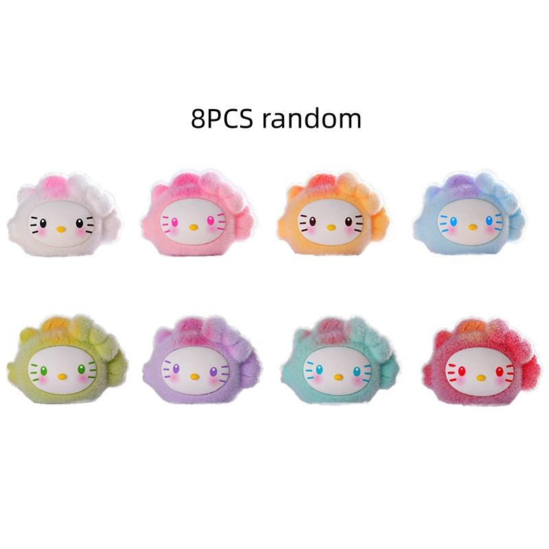 

8/24PCS New DIY Cute Kitten Decorations Trendy Play Cute Resin Crafts Small Ornaments Office Desktop Ornaments