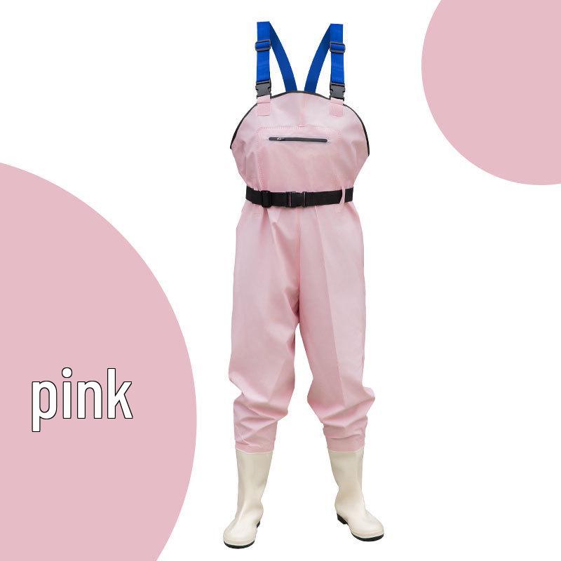 Women's Waterproof Fishing & Wading Pants - One-Piece High-End Design for Outdoor Activities