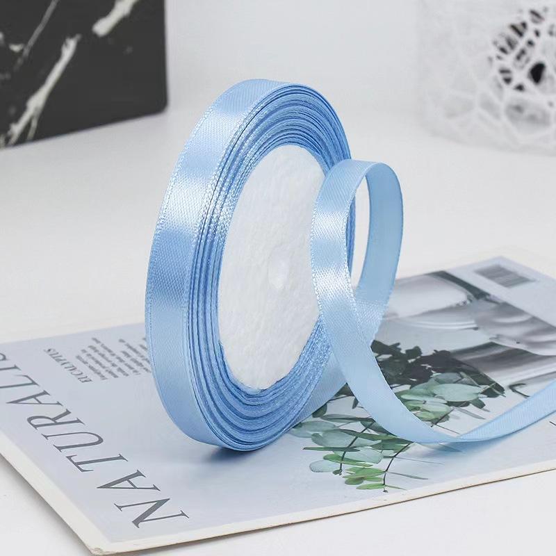 1Cm Ribbon Gift Wrapping Ribbon Cake Baking Ribbon Wedding Bow Accessories Ribbon