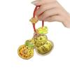 Golden Horse Enamel Copper Gourd Keychain Phone Lanyard - Year of the Horse Pendant