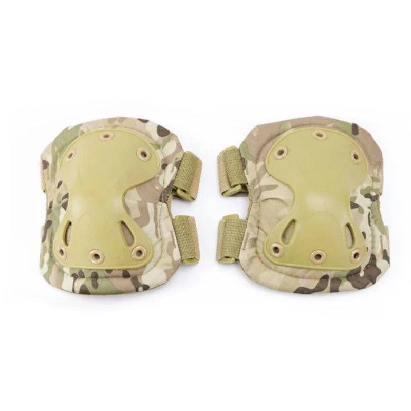 Outdoor Tactical Protective Gear Set Of 4 Knee Pads Elbow Pads For Outdoor Cycling Mountaineering And Hiking Protection Sports