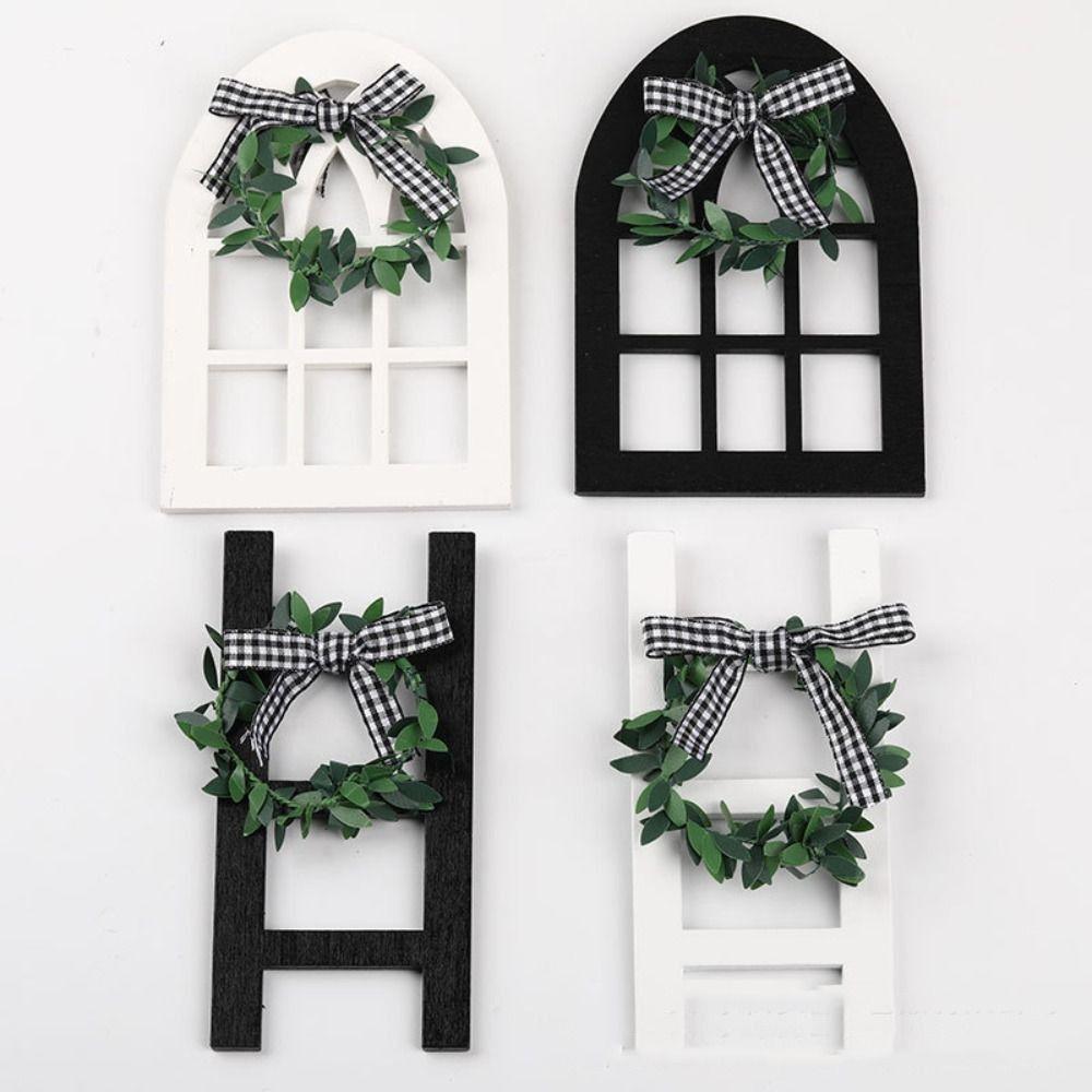 Wooden Hanging Sign DIY Car Ornaments Rustic Farmhouse Accessories  Wall Decor