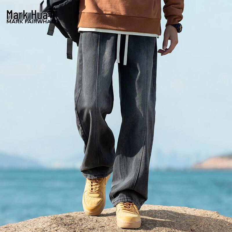 

Мужские джинсы прямого кроя от Mark Fairwhale 2XL