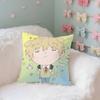 Cute SSkip AndLoafer Couple Style Throw Pillow Covers Pattern Cushion Cover Suitable For Sofa Bedroom Car Pillow Cover