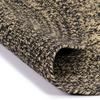 VidaXL Tapis fait à la main Jute Noir et naturel 90 cm