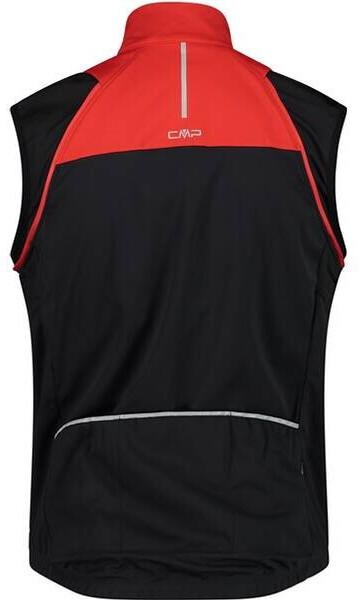 CMP Men's Jacket Made of Lightweight Softshell with Detachable Sleeves (31A2377) Men's Jacket with Detachable Sleeves (31A2377) Ferrari