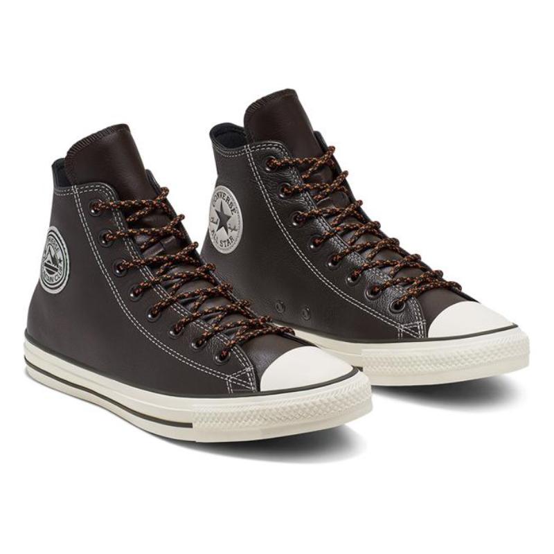 Converse Chuck Taylor All Star Comfortable Casual High-Top Espadrilles Unisex Brown & White