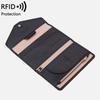 Tao Yin 2024 RFID Anti-Theft Passport and Card Holder: Simple, Solid Color, Multi-Functional for Travel