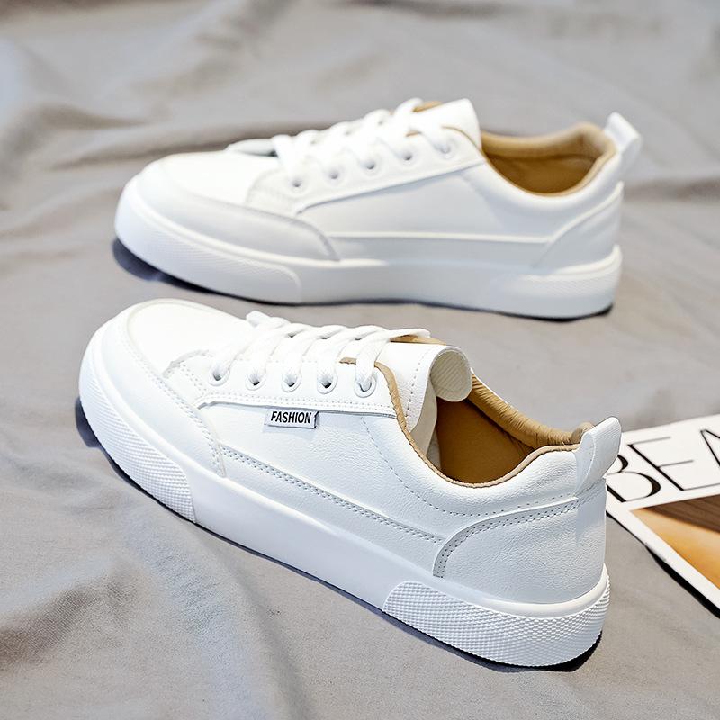 Simple and Versatile Flat White Shoes Children's 2 New Summer White Shoes Sports and Leisure Board Shoes Spring and Autumn Women's Shoes