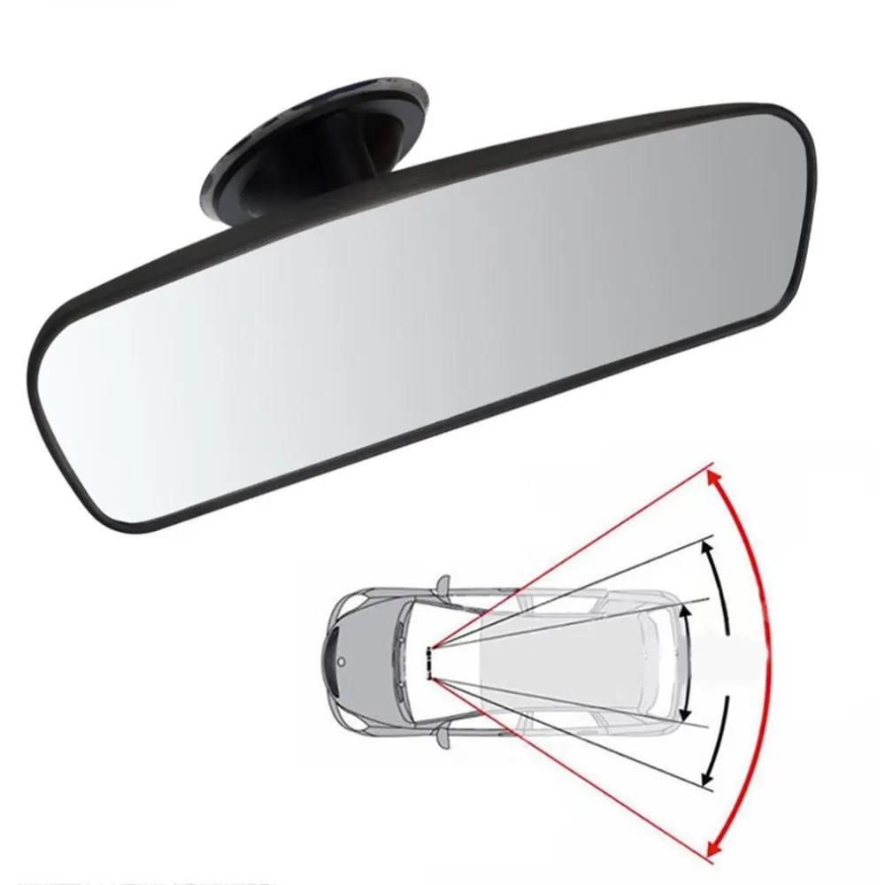 Universal Interior Rear View Mirror 360° Rotates Wide-angle Rearview Mirror Adjustable Suction Cup Car Rear Mirror Auto Parts