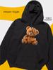 Ayıcık kapüşonlu sweatshirt-Günlük Pullover Sweatshirt sweatshirt