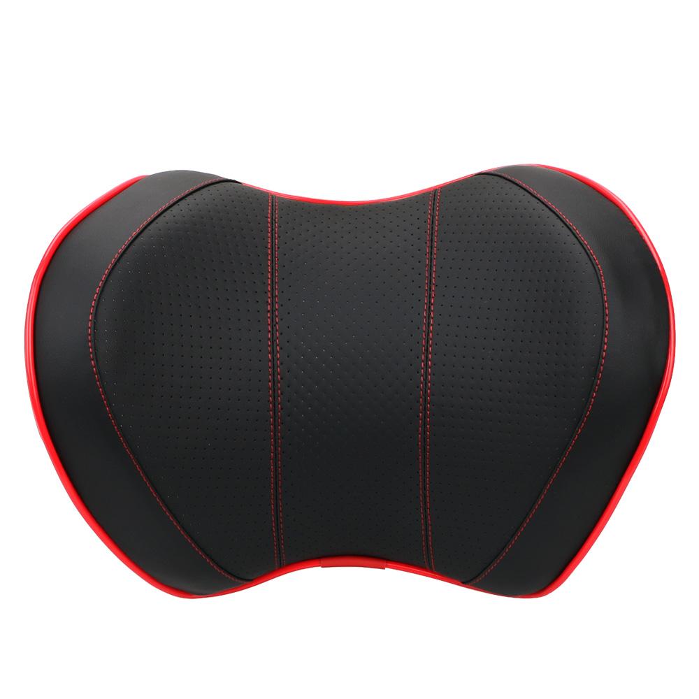

Подголовник для автомобильного сиденья Подголовник для шеи Автоматическая подушка для талии Подголовник для шеи Подголовник для сиденья с памятью пространства Аксессуары для интерьера Подушка для поясницы Pillow(Black Red)