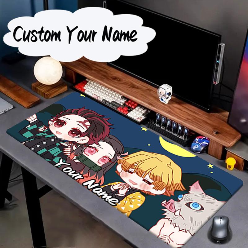 Custom Name Mouse pad Winter Fantasy Slayer Group Mouse pad, Gaming Mouse Pad, keyboard pad, Desk Decor for computer notebook Fan Birthday Gift