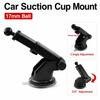 1Pcs ABS Car Suction Cup Mount Silicone Bracket Telescopic Rotating Bracket  for Any Model Vehicle