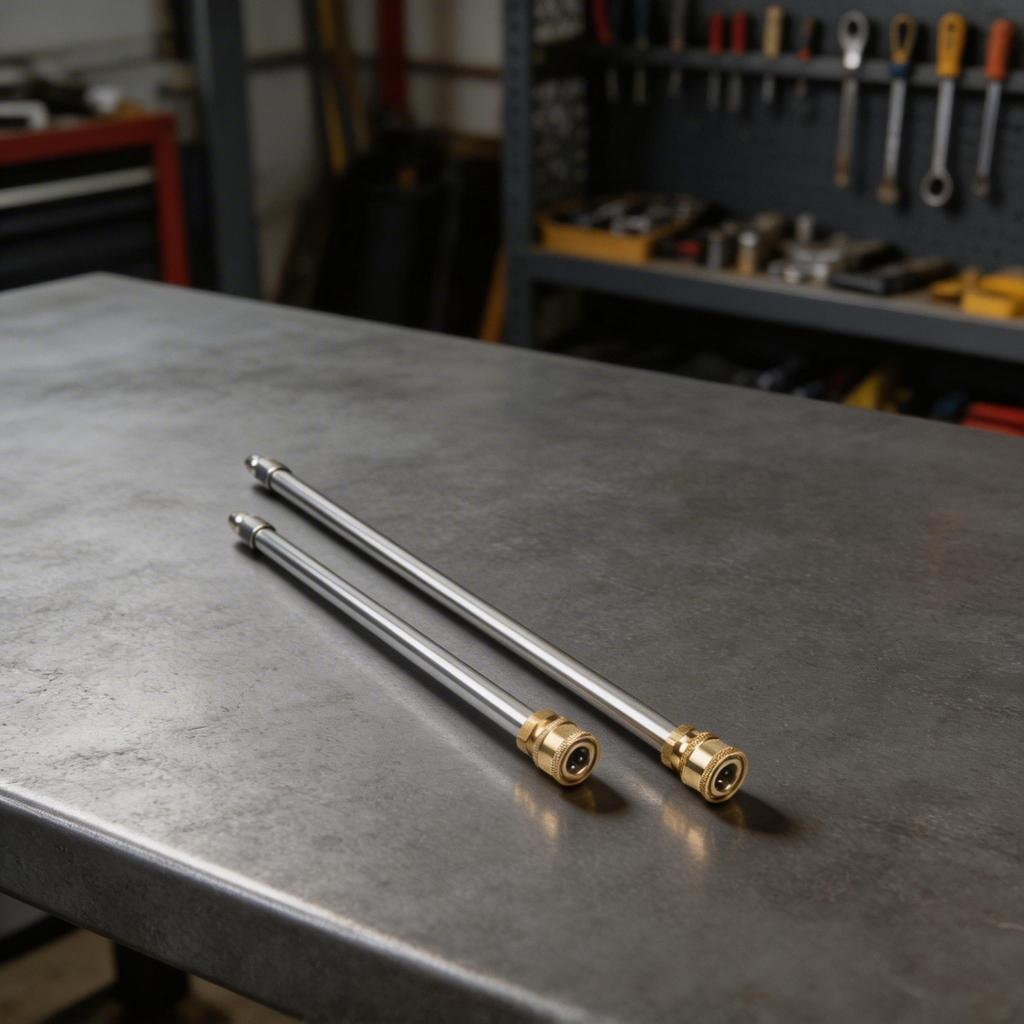 Heavy Duty Extension Rod Set Compatible with Most Electric Cleaners