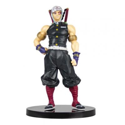 Akční figurka Tengen Uzui Demon Anime Slayer Zvuková figurka Hashira Toy Socha