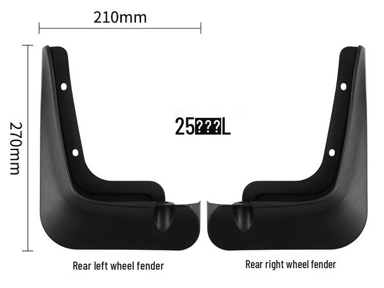 Leather Fender Mudguard for Modern Tucson L Tires