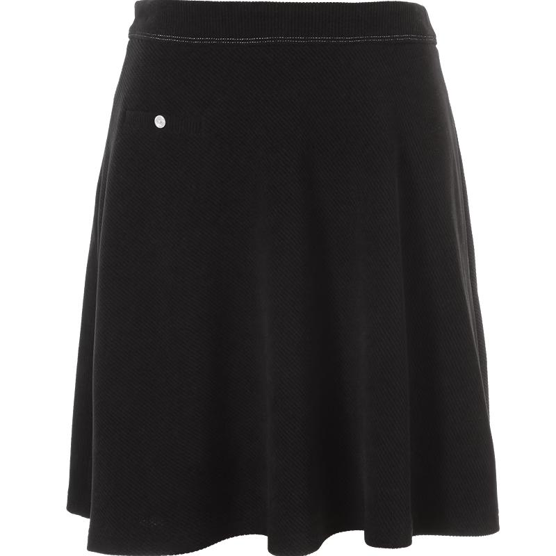 Женская короткая юбка-трапеция Betu с цветовыми блоками S