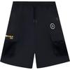 Li Ning Sports Lösa Bekväma Andningsbara Casual Shorts Herrshorts Svart AKSS415-1