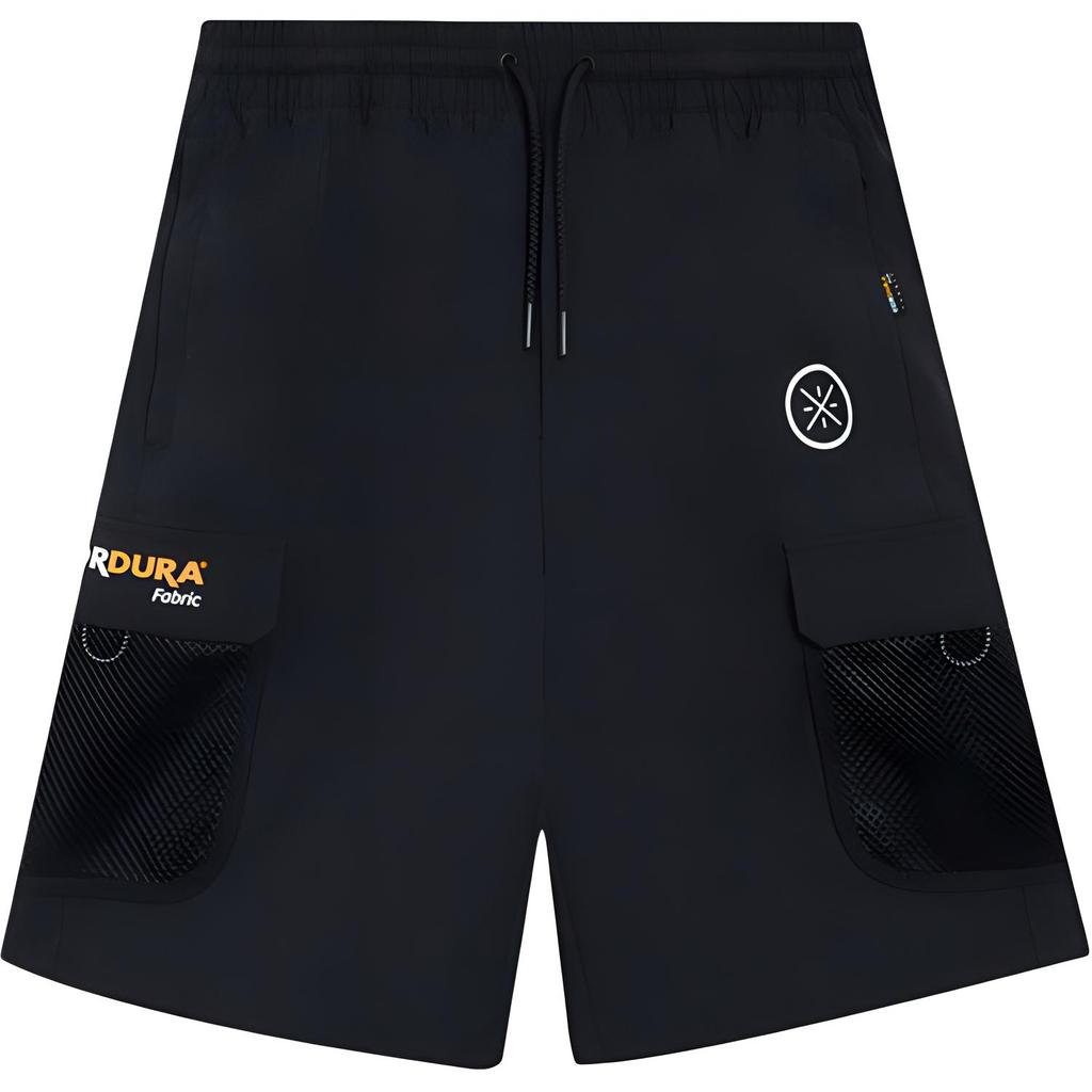 Li Ning Sports Loose Comfortable Breathable Casual Shorts Men shorts Black AKSS415-1