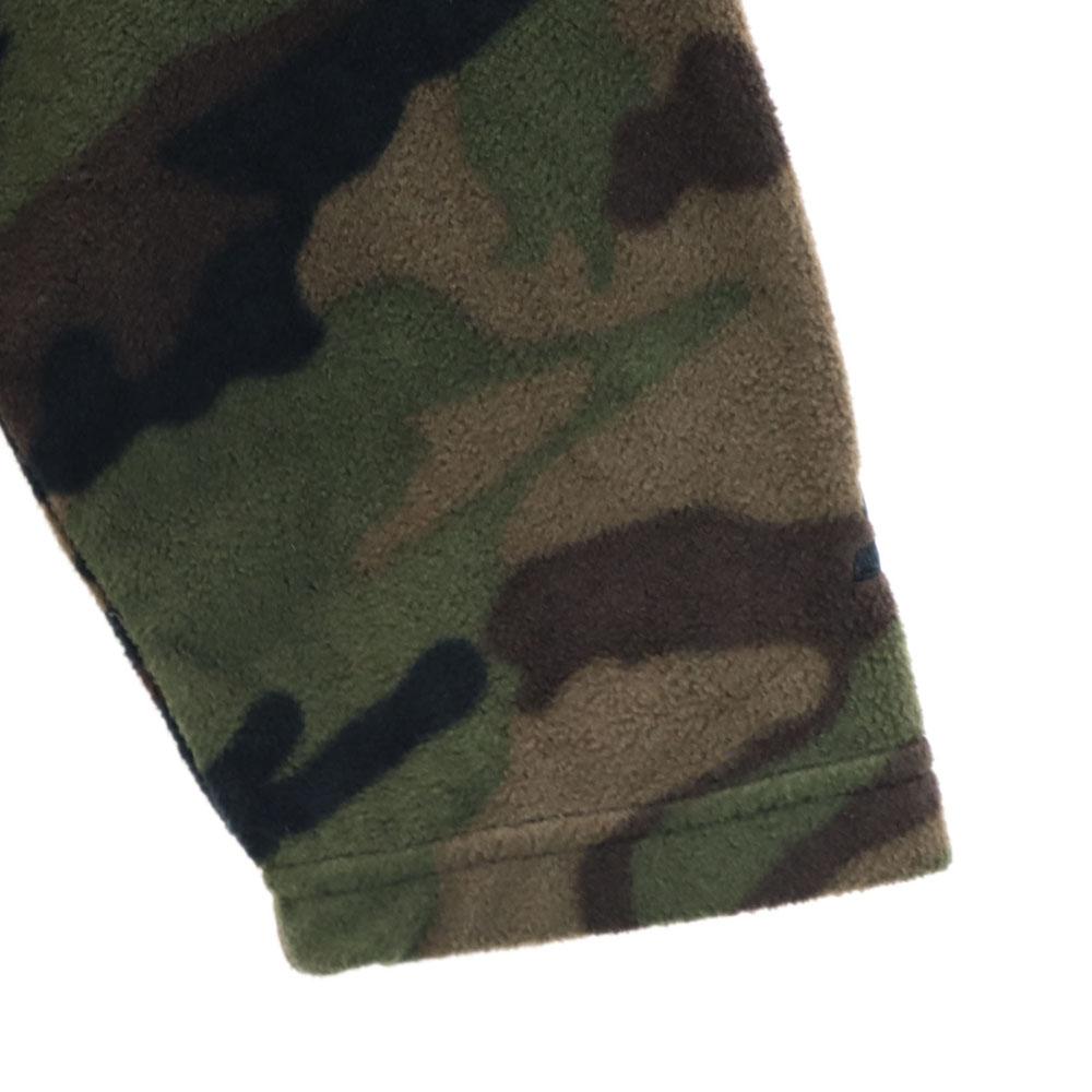 STARTER 90s Old Camouflage Pattern Long Sleeve Half Zip Fleece Jacket Men's Used