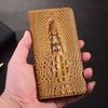 Luxury Genuine Leather Phone Case for Xiaomi Poco X Series - X8 X7 X6 X5 X4 X3 Pro Max Neo NFC GT 5G Crocodile Head