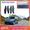 Dakdrager Afdekking voor Land Rover Freelander 2 LR2 L359 2007~2015 Bagagedrager Deel Rail Eindkap Afdekking Accessoires