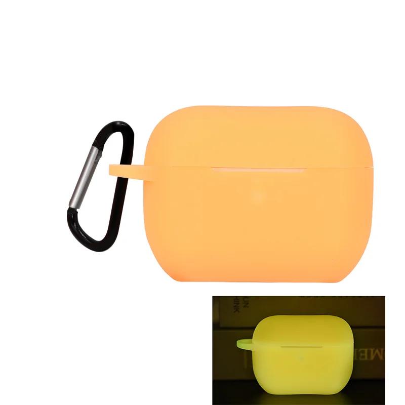 Night Fluorescent Luminous Earphone Case For AirPods Pro 1 2 3 Bluetooth Earphones Cases Silicone  Glowing in Dark  Shockproof