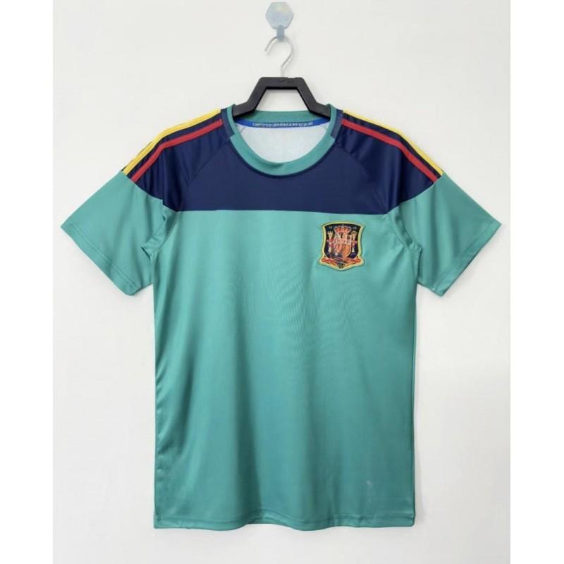 Vintage Retro National Team Soccer Jerseys Spain Mexico Germany Brazil Football Shirts