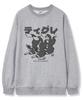 TI.GLAKE Three Wolf Oversized French Terry Sweatshirt 6 Colors