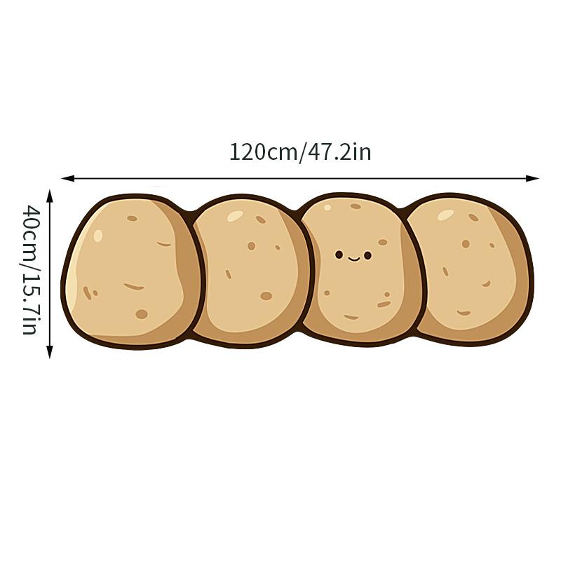 Cartoon Brot Küche Boden Matte Anti Slip Kawaii Küche Teppich Wohnzimmer Schlafzimmer Eingang Fußmatte Hause Schlafsaal Dekor Tapis
