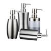 Steel Geometric Stainless Shaped Hand Sanitizer Lotion Storage Bathroom Bottle