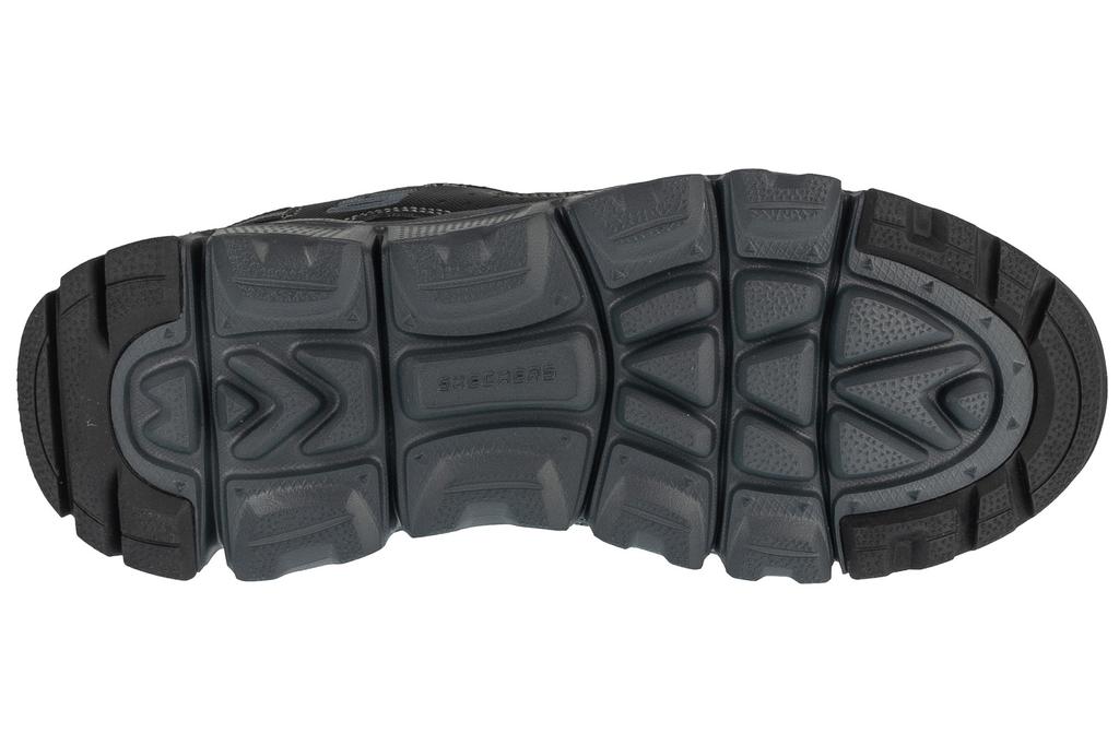 Skechers Summits AT- Upper Draft, Mens Black Sneakers