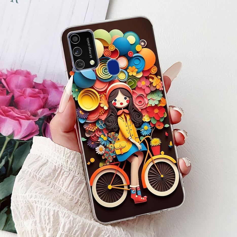 For Samsung Galaxy M31 Prime Case SM-M315F New Luxury Painted Cover Silicone Case For Samsung M21s M 31 s Galaxy M31s Soft Shell
