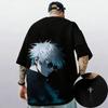 Japanischer Anime 2026 Neu Gojo Satoru Jujutsu Kaisen Print Kurzarm Kleidung Lustig Rundhals Harajuku Y2K Neuankunft T-Shirt Top