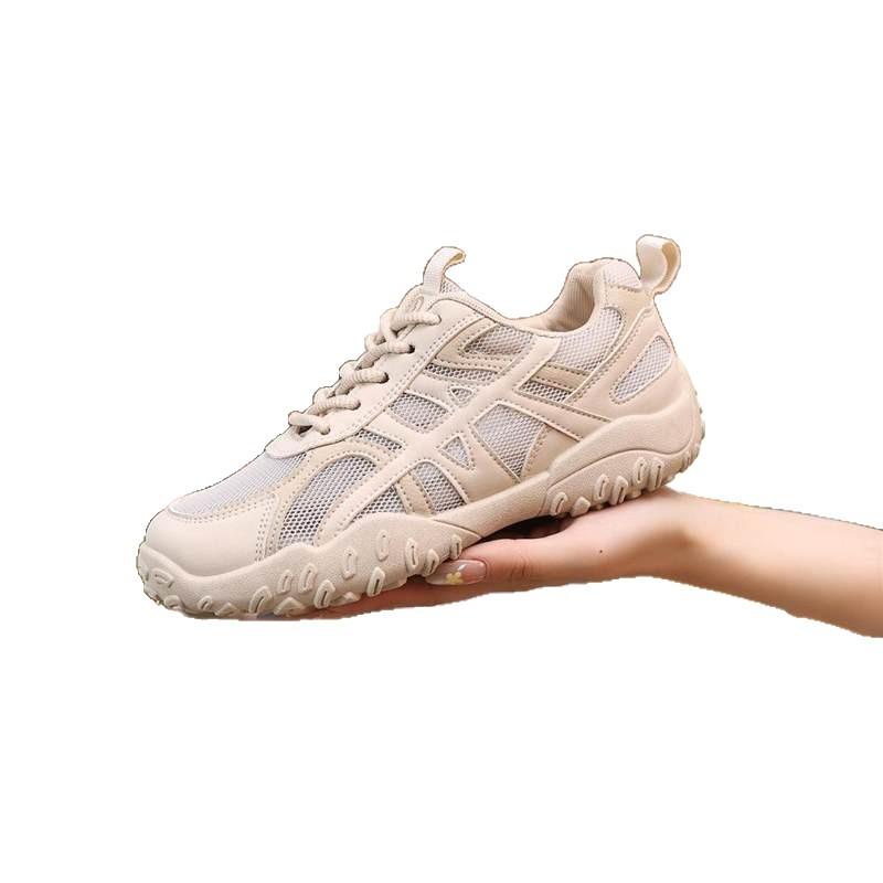 Thick-soled breathable mesh Forrest Gump shoes, small white shoes for women in 2025, new height-increasing casual sports board shoes for women