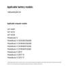 llano Replacement Battery for Huawei MateBook X Series