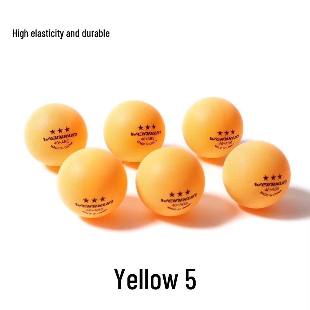 

Трехзвездочные прочные мячи для пинг-понга 40+ улучшенного качества для тренировок и соревнований взрослых