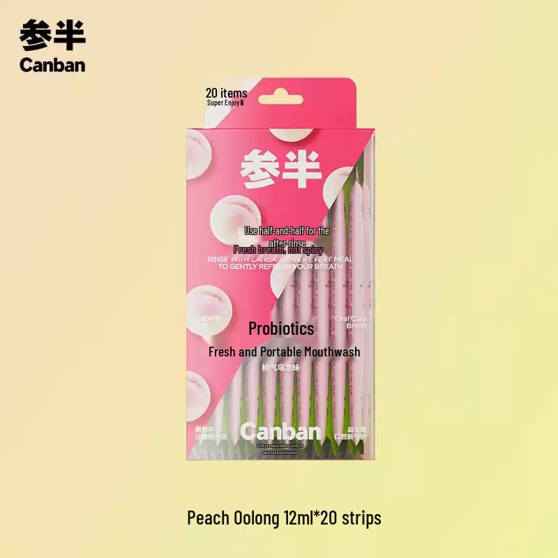 Canban Zeolite Teeth Cleaning Toothpaste & Mouthwash Set