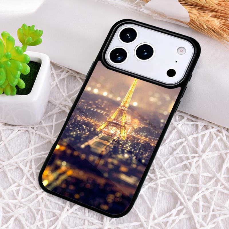 London Torre Eiffel Big Ben Phone Case for iPhone 17 Air 16 15 11 12 14 13 Pro Max Shockproof Cover