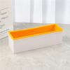 Plastic box + Silicone inner support Soap Mold 1200ml Mousse Cake Soap Mould DIY Multicolor Silicoen Loaf Cake Toast Mold