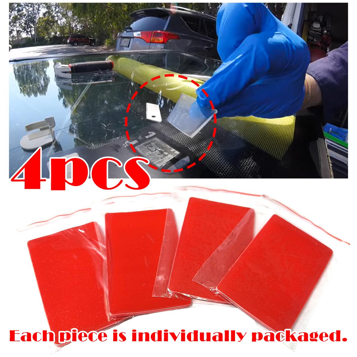 4Pcs Rain Sensor Gel Pad Adhesive Film Silicone Cushion Pad Windscreen Multi-Purpose Tape For VW TOYOTA PEUGEOT MAZDA 2 3 5 6 4pcs