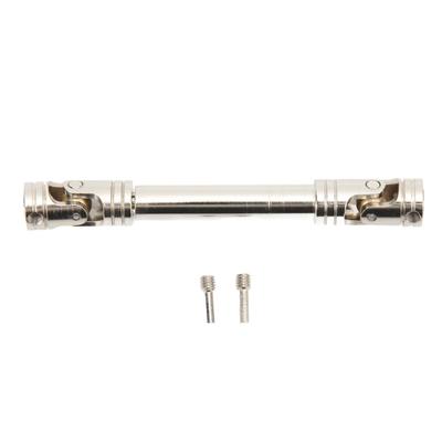 1/10 Universal Drive Shaft Silver Steel Cross Knot Structure Driveshaft Rust Protection for Traxxas
