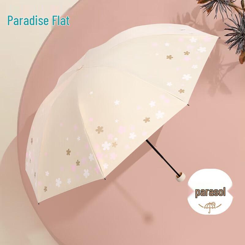 Heaven UV Protection Tri-fold Sun/Rain Umbrella