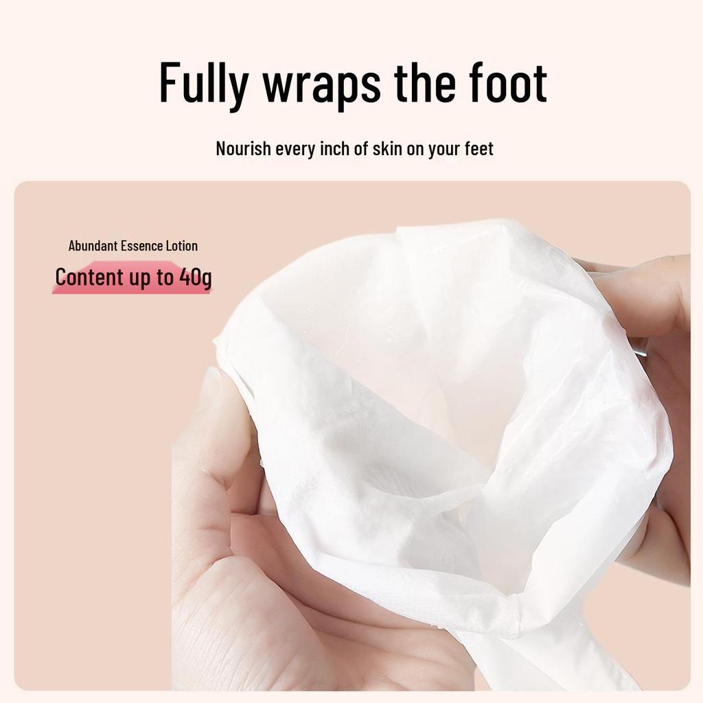 Exfoliating & Moisturizing Foot Mask Set: Peel Dead Skin, Soften Calluses, Heal Dry Heels, Whiten & Revitalize Feet