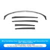 Heenvn ABS Carbon Car Door Decor Strip For Tesla Model Y Juniper Model YL 2025 2026 Anti-Scratch Windshield Ambient Light Trim